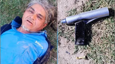 Es mendocino, rompió la perimetral y amenazó a su expareja, apuntó con una tumbera a un policía y terminó preso