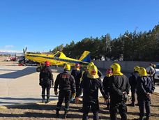Brigadistas de San Juan se capacitaron en incendios forestales.