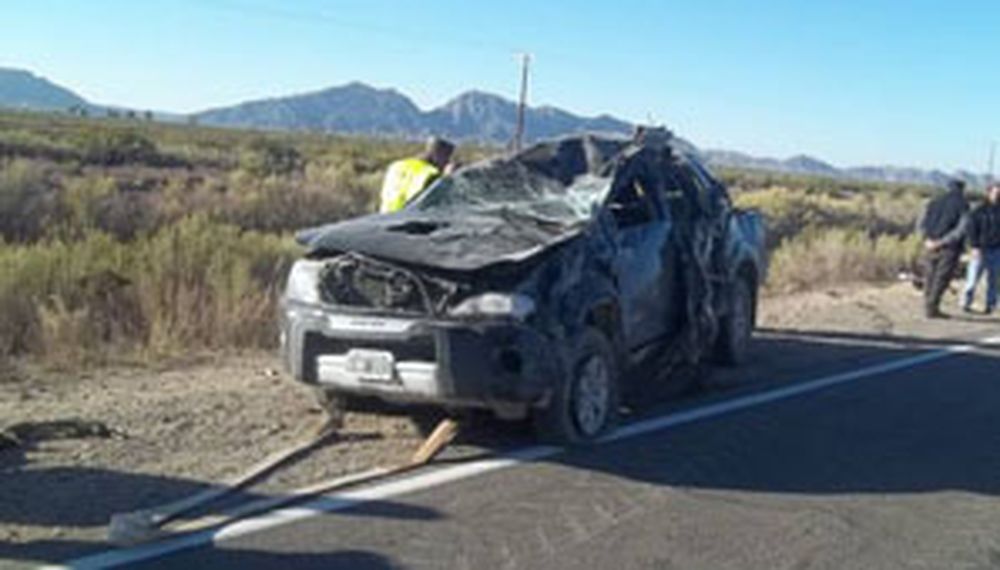 Trágico vuelco en Jáchal: fallecieron abuelo, padre e hijo