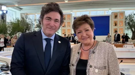 La jefa del FMI elogió la política económica de la gestión de Javier Milei: “Es impresionante”