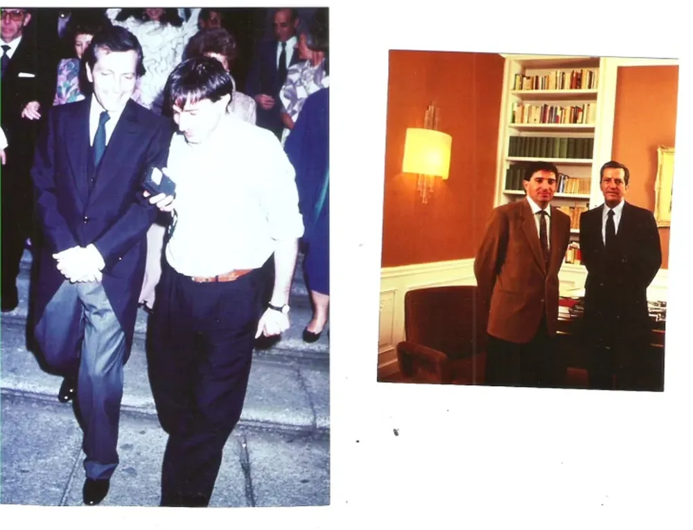 Luis Eduardo Meglioli, en las dos entrevistas con el ex presidente español.