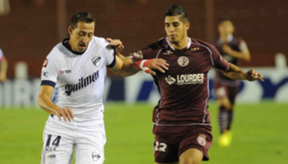 Lanús logró superar a Quilmes y meterse bien arriba