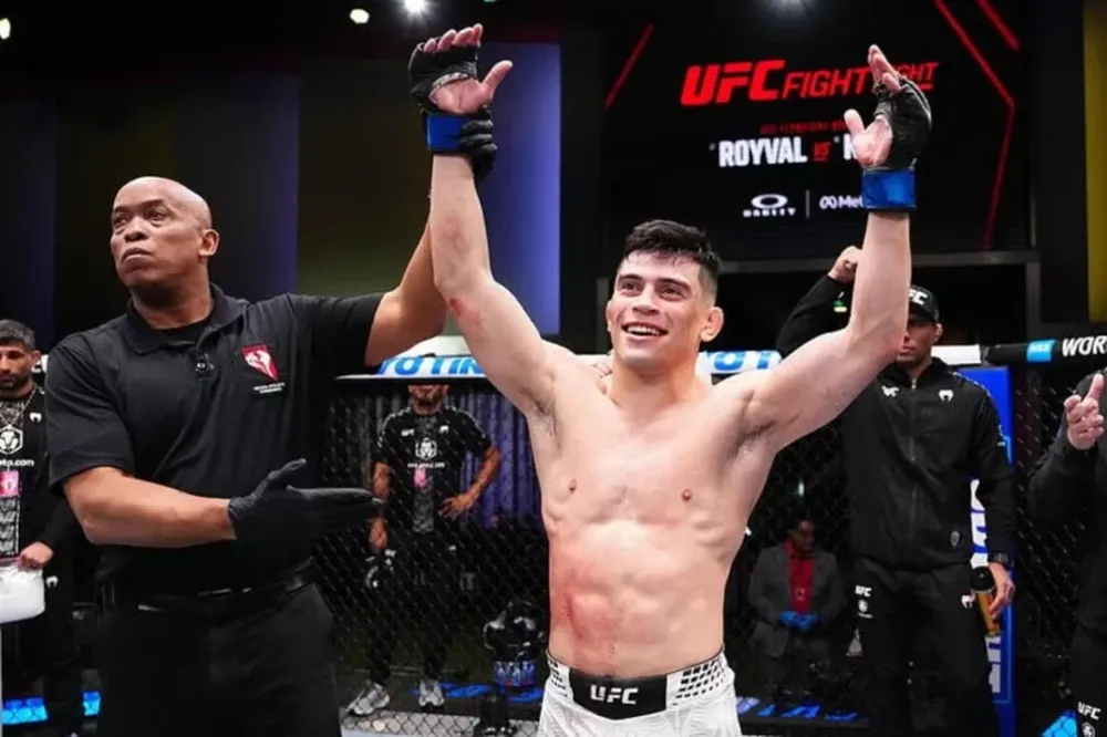 Ascenso. Kevin Vallejos será figura estelar de la velada de la UFC en Las Vegas.