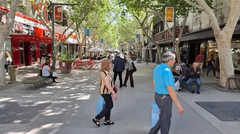 Peatonal de San Juan.-