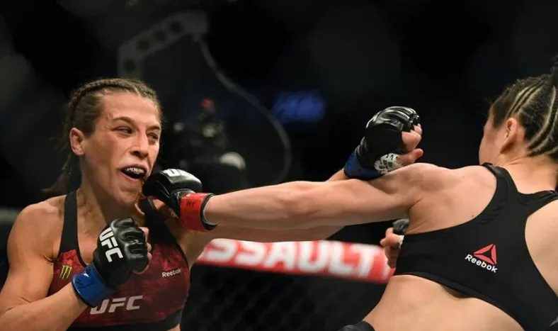 El irreconocible rostro de una polaca que protagonizó una pelea por el título de UFC