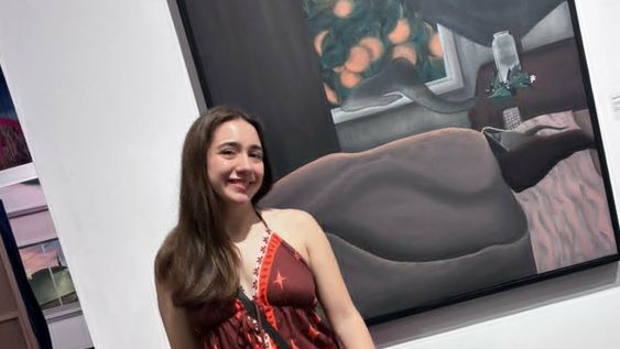 La artista visual Ana Trella, quien expondrá en CABA por primera vez de manera individual.