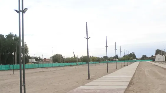 Al primer polideportivo de la Municipalidad de Rivadavia lo quieren tener listo en 4 meses