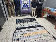 desbarataron un kiosco narco en santa lucia: cayo una pareja con cocaina, $2,5 millones y una hilux