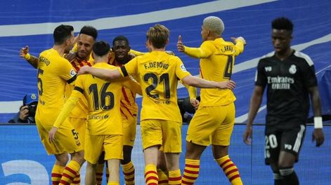El Barcelona pasó por encima al Real Madrid en el Bernabéu
