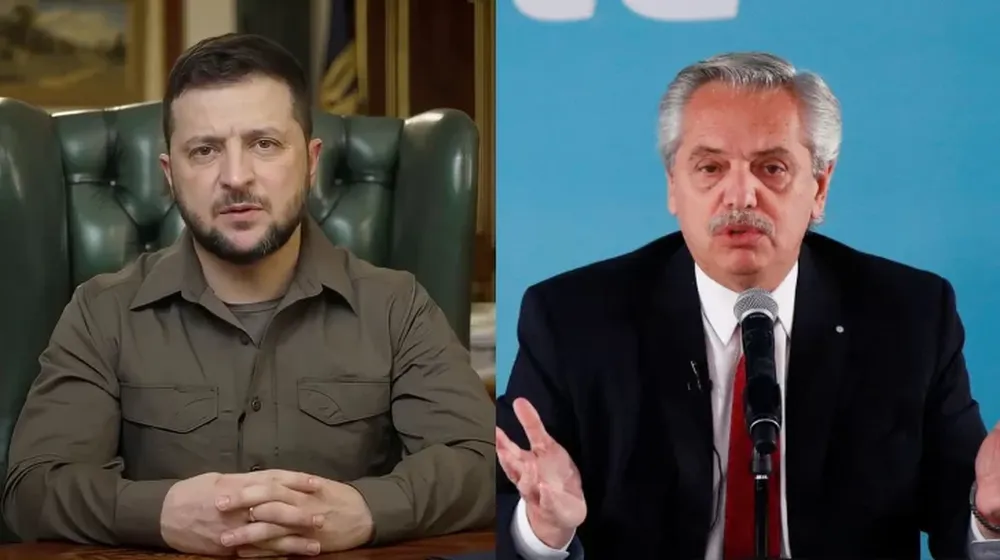 Alberto Fernández habló con Volodimir Zelenski y condenó la guerra