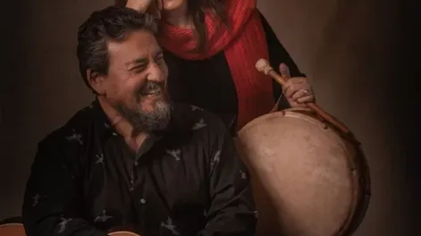 Diario de Cuyo | Dúo Mixtura, integrado por Pierina Ciallella y Marcelo Bartolomé.