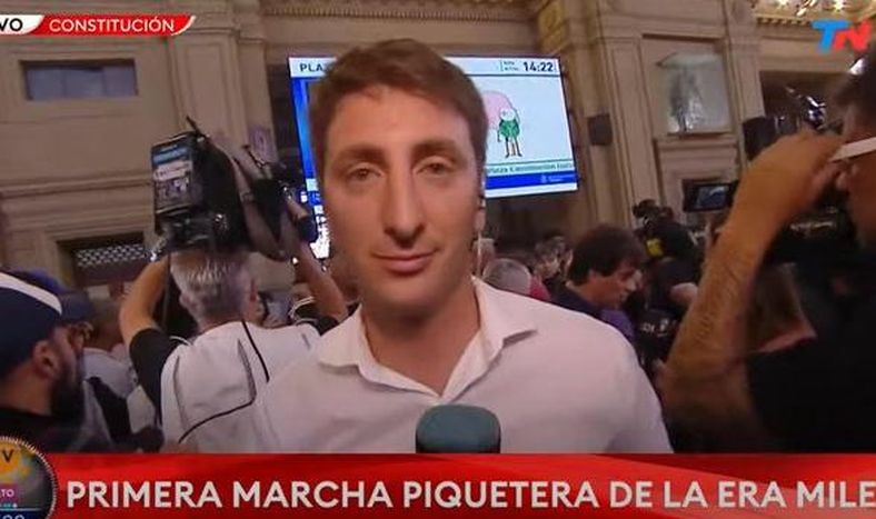 Violento ataque de Belliboni a un periodista: “Te van a echar, gil”