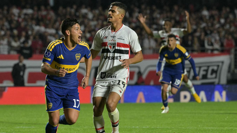 boca juniors avanzo a semifinales de la copa sudamericana: igualo ante san pablo en brasil y clasifico