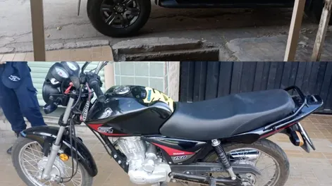 Un motociclista fue hospitalizado por impactar con una camioneta