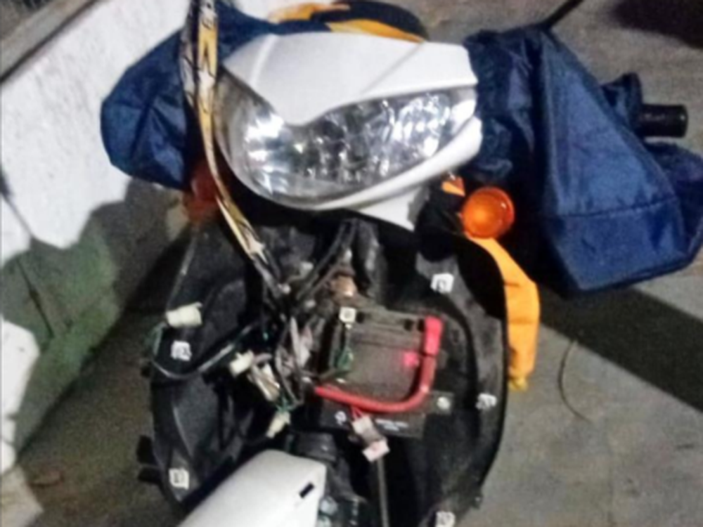 Se robaron una moto y los atraparon a las pocas cuadras