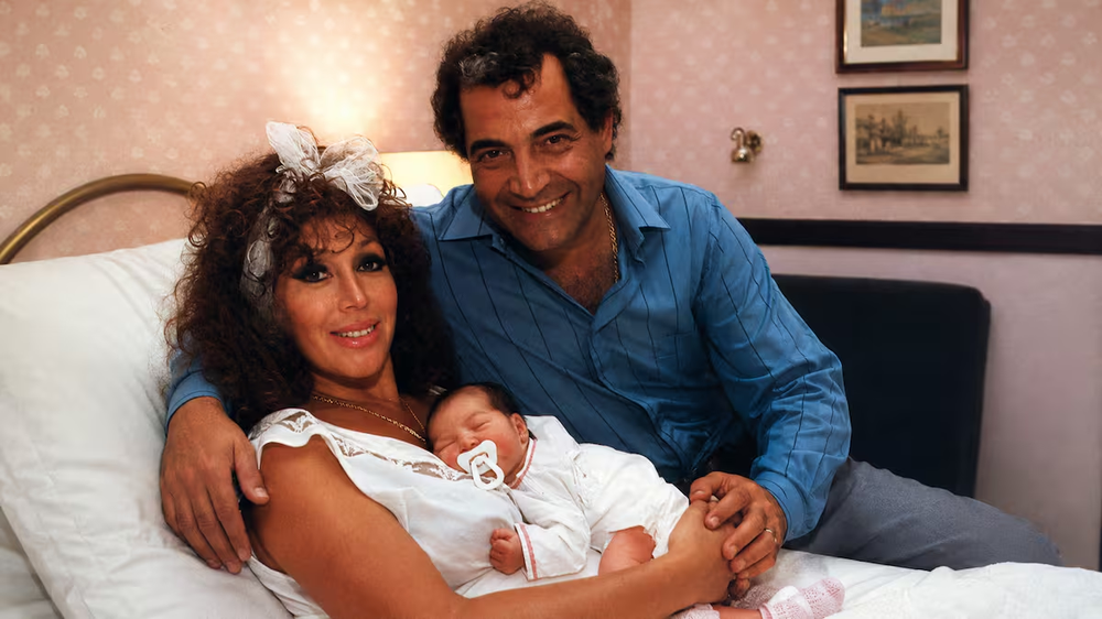 Moria Casán y Mario Castiglione.