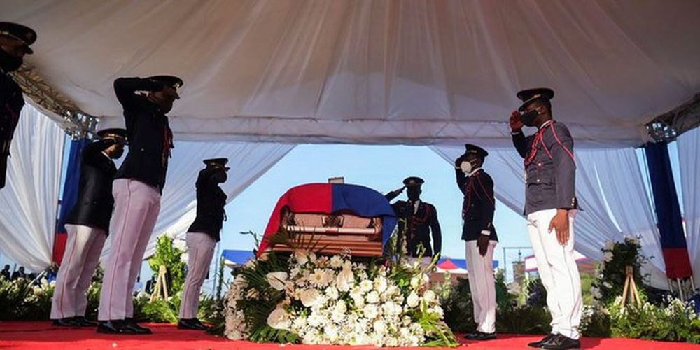 Haití despidió al presidente asesinado con denuncias de traición y un clima de violencia