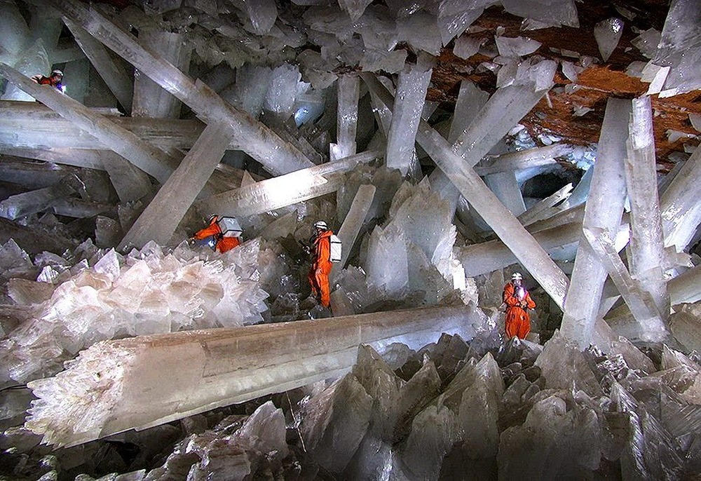 Cueva de los Cristales de Naica.