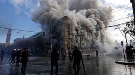 Chile: un muerto durante la rendición de cuentas de Bachelet
