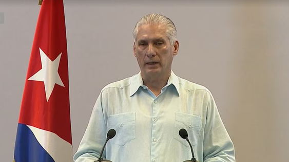 El dictador Miguel Díaz-Canel dijo que mantiene conversaciones con EEUU en medio de la crisis energética de Cuba