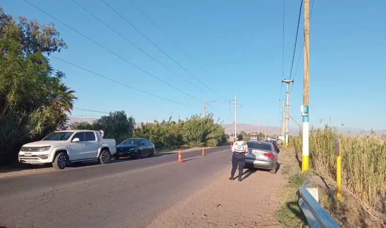 Fueron 13 personas detenidas por conducir con el nivel de alcoholemia por encima del nivel permitido. (Foto Diario de Cuyo)
