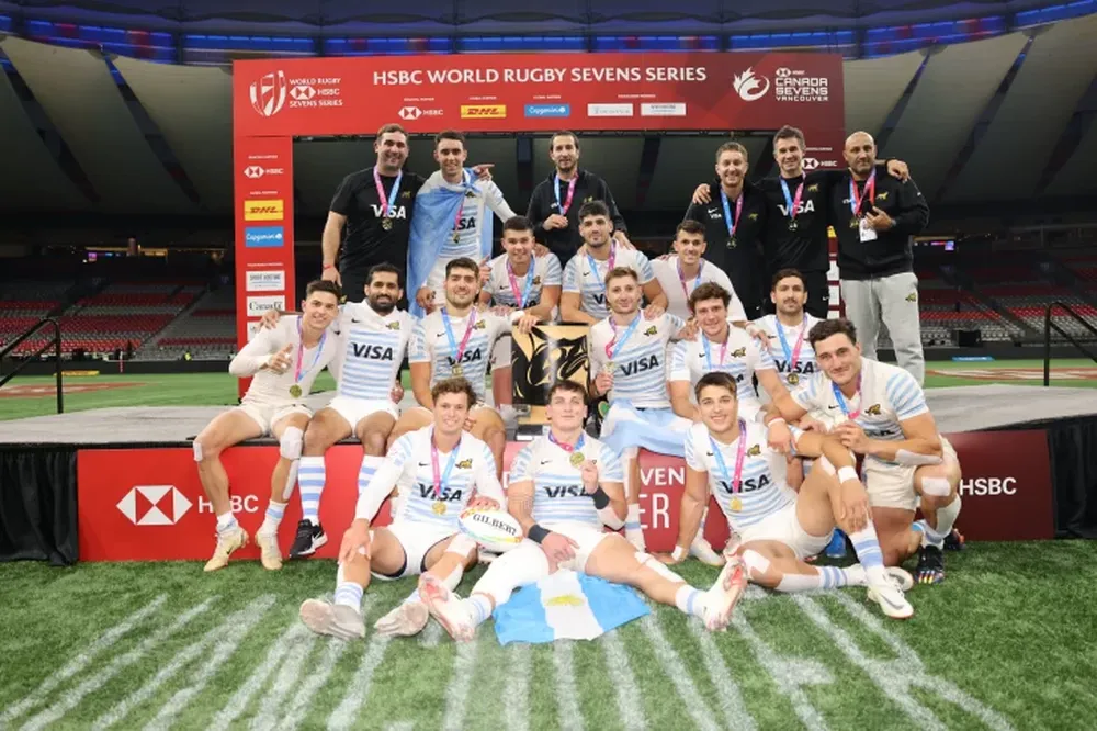 Los Pumas ‘7 se consagraron campeones del seven de Vancouver al vencer a Francia