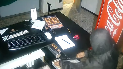 Robo en Santa Lucía.