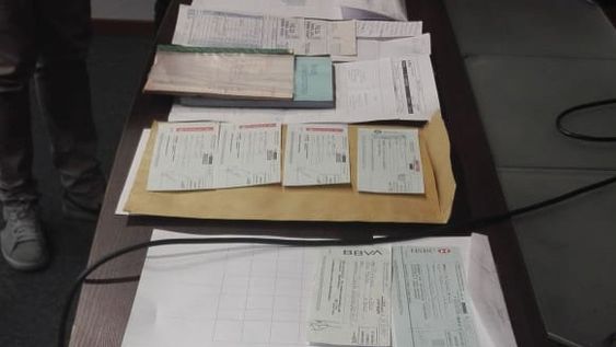 Quisieron estafar con cheques robados