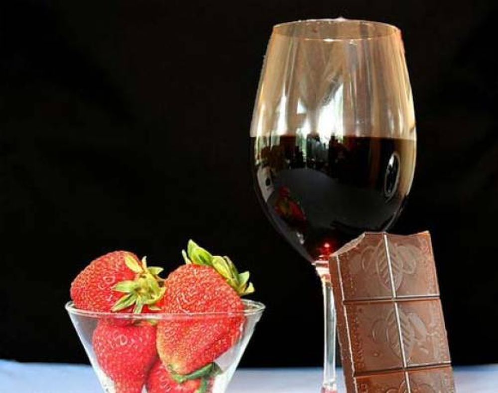 Vinos y chocolates, la pareja reconciliada