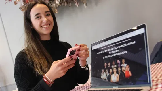 EVENTO. Valentina decidió reunir a referentes digitales en un evento que también tendrá talleres para principiantes.