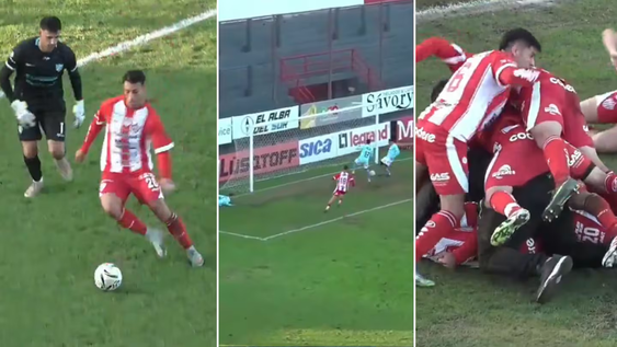 video: el insolito gol en contra que metio villa san carlos en un encuentro que desperto sospechas