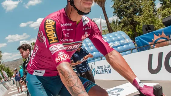 Tivani, en una prueba de perfil montañoso