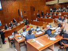 la legislatura aprobo el convenio con vialidad nacional y san juan asumira el manejo de las rutas nacionales por 20 anos