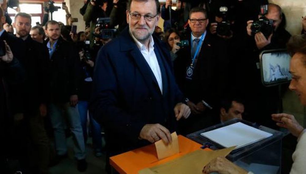 Ganó el PP en  España, lejos  de la mayoría