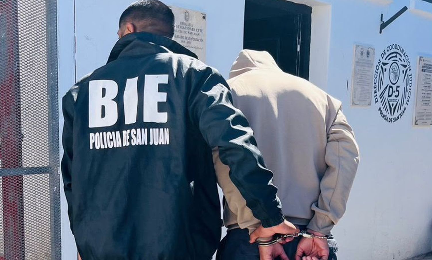 Caucete: detuvieron a un conocido delincuente tras una persecución a pie