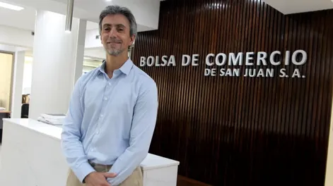 Damián Ventura resaltó la trayectoria de La Bolsa de Comercio. (Fotos Daniel Arias)