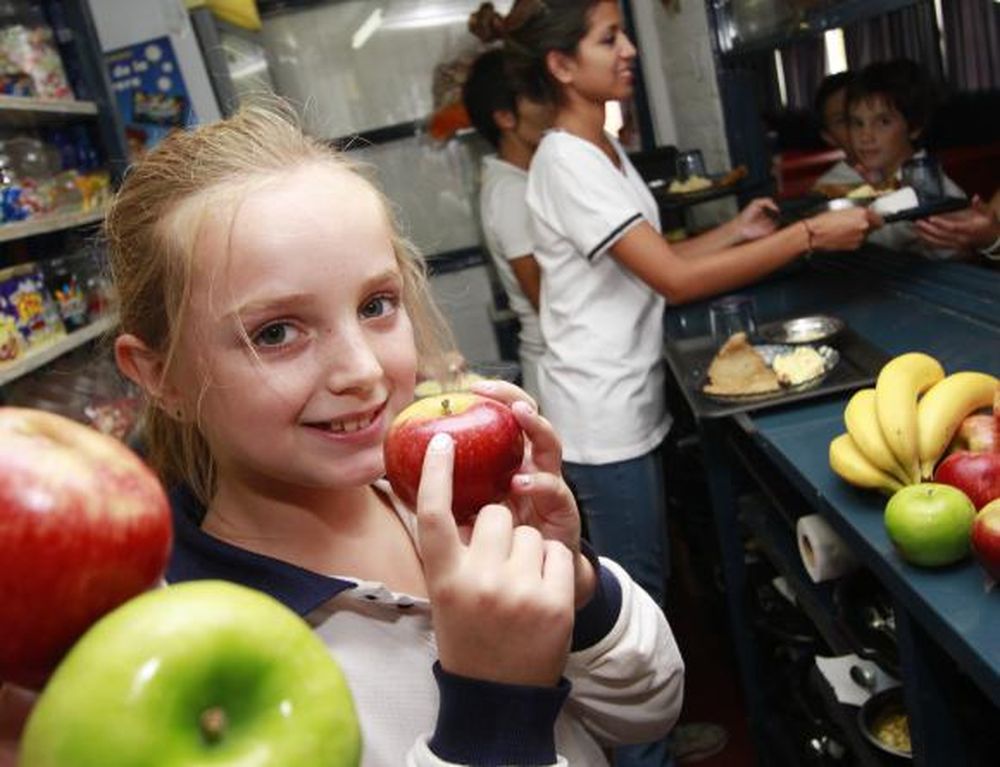 Deberán vender alimentos sanos en las escuelas