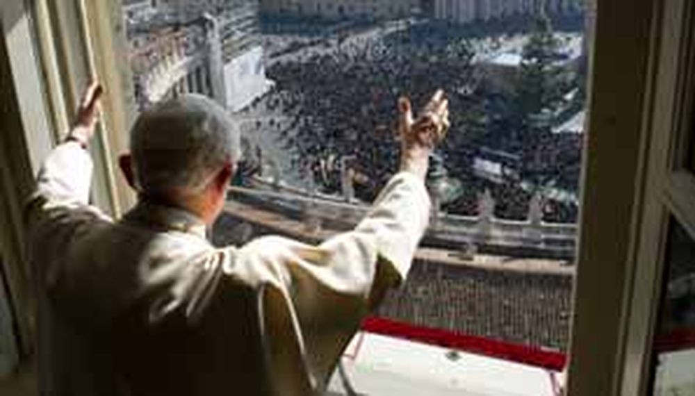 Benedicto XVI se despedirá el 27 de febrero en San Pedro
