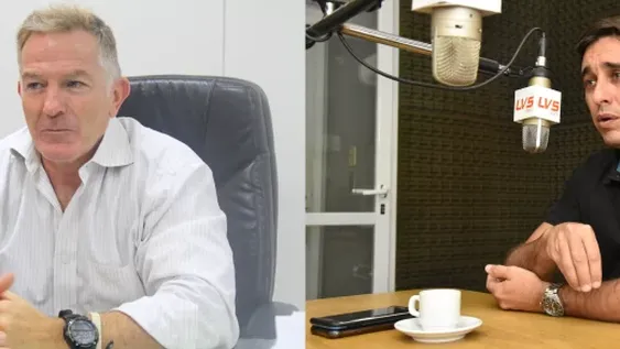 Colombo le pegó a Baistrocchi por el hospital para animales