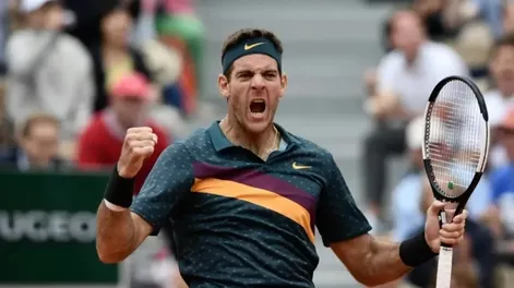 Juan Martín Del Potro confirmó que vuelve a jugar en Roland Garros