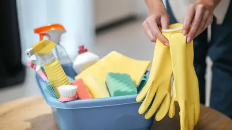 Productos de limpieza.-