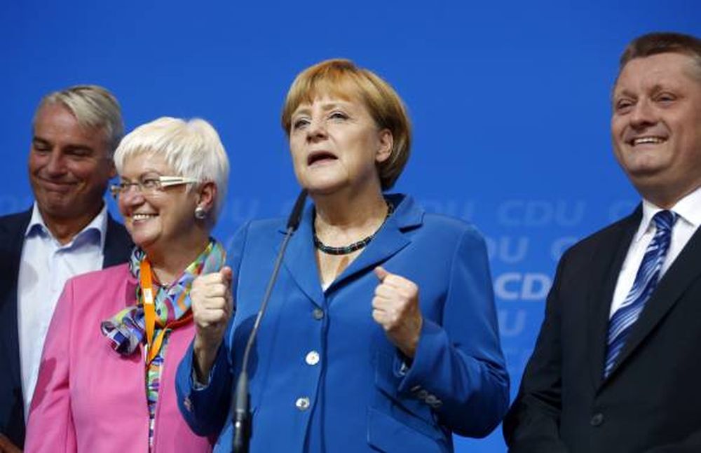 Merkel ganó en Alemania y se prepara para un tercer mandato