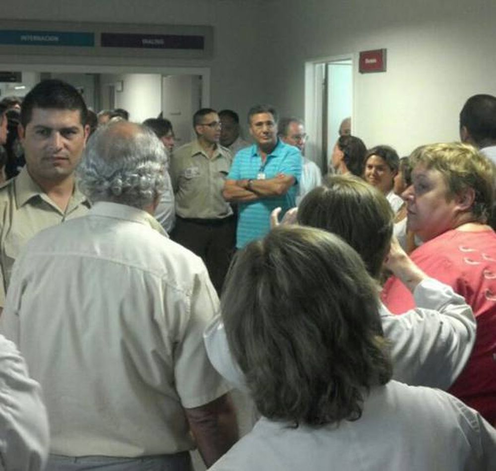 Se intensificó el conflicto médico en el final del paro