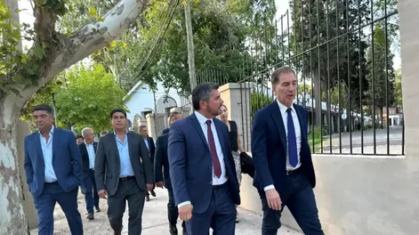 Marcelo Orrego y Diego Santilli. Foto: Daniel Arias.-