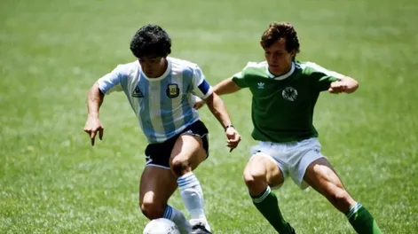 Lothar Matthaus devolvió a Argentina la camiseta que Maradona usó en la final de México ’86