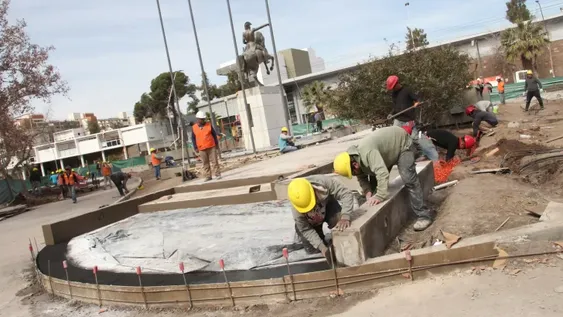 Renuevan el Monumento a San Martín para darle visibilidad y accesibilidad