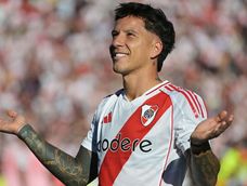 Goleador. Driussi marcó el primer gol de la era Coudet en River que este domingo recibe a Sarmiento en el Apertura de AFA. Goleador. Driussi marcó el primer gol de la era Coudet en River que este domingo recibe a Sarmiento en el Apertura de AFA.