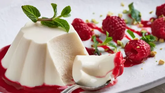 Receta de panna cotta, fácil y sin horno