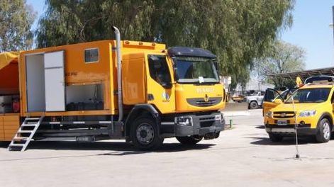 Invirtieron $15 millones en  equipos para mejoras viales