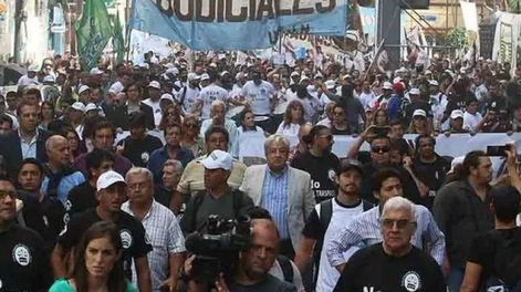Los judiciales pararon por un aumento y llamaron a otra huelga para el 8 y 9 de junio